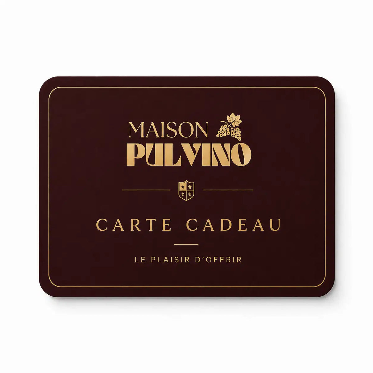 Carte-Cadeau Maison Pulvino