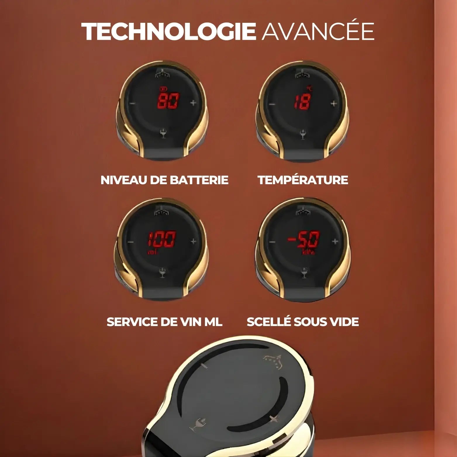 L’AÉRATEUR DE VIN INTELLIGENT - Maison Pulvino