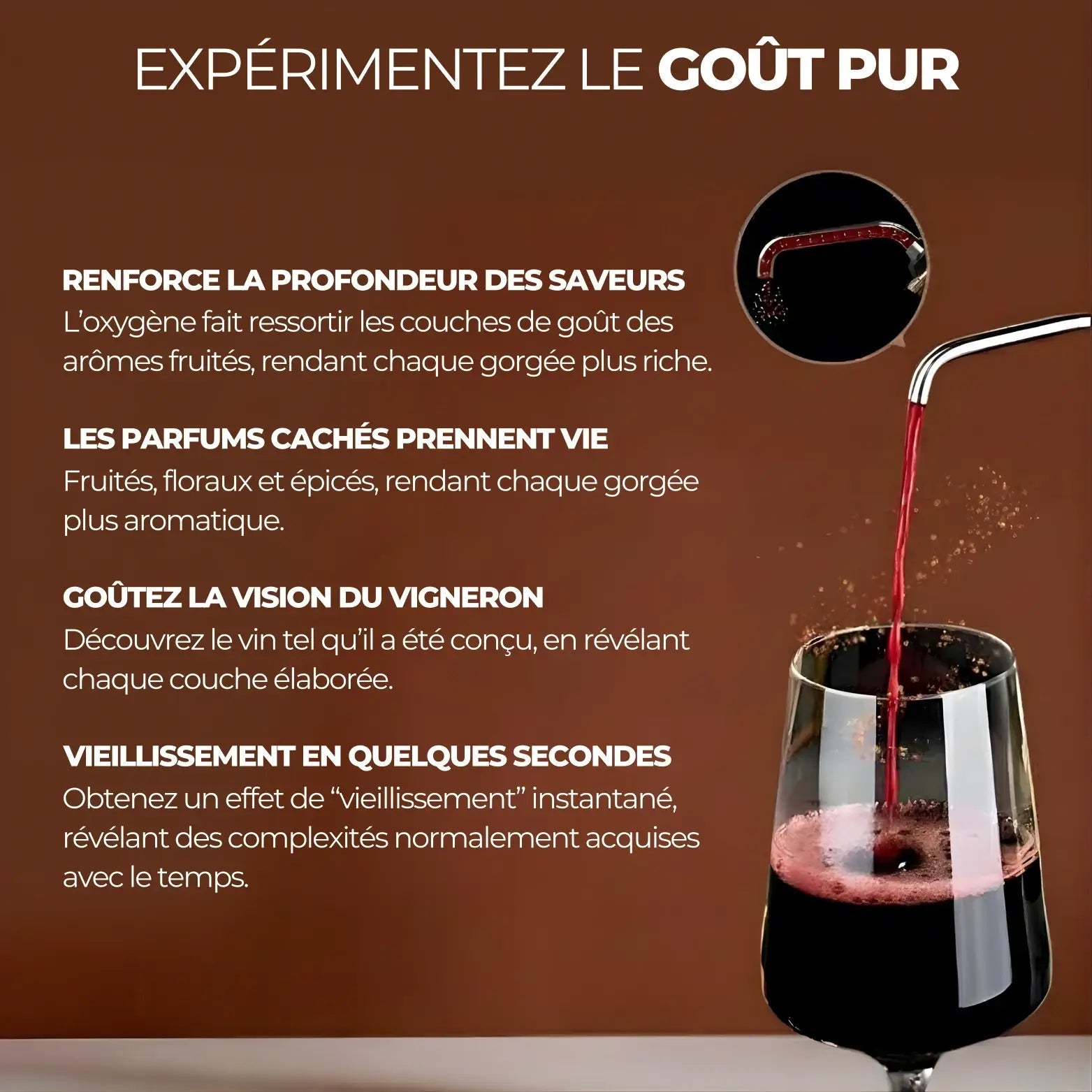 L’AÉRATEUR DE VIN INTELLIGENT - Maison Pulvino