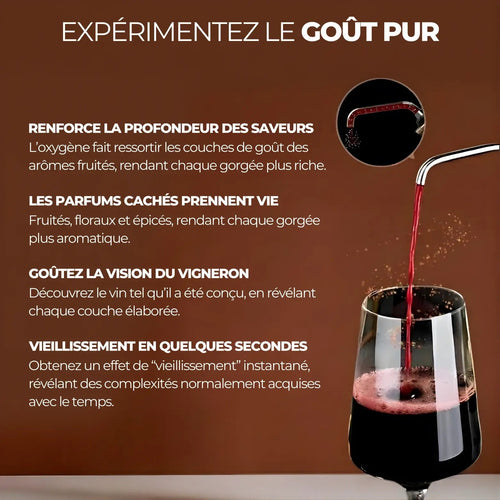 L’AÉRATEUR DE VIN INTELLIGENT - Maison Pulvino